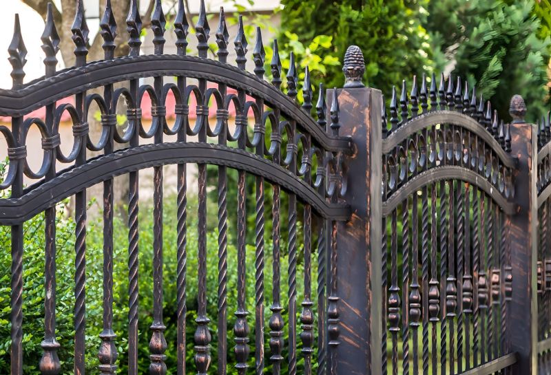 Decorative Iron Fence