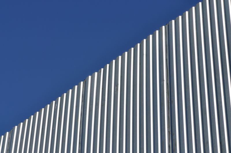 Commercial Metal Fence Service detail