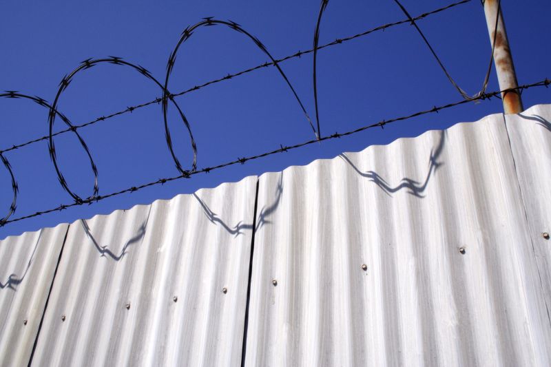Industrial Fence Repair detail